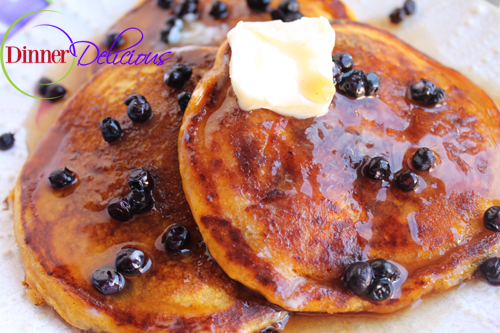 delicious pumpkin pancakes