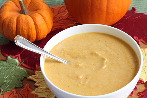 creamy pumpkin soup recipe