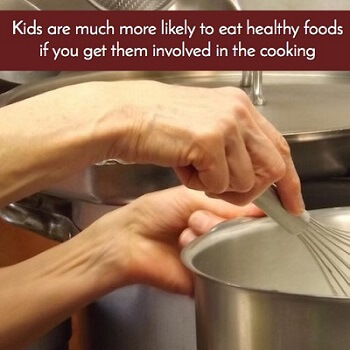Teach Your Kids To Cook for Health Benefits