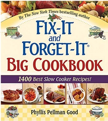Cookbook Review of Fix-It and Forget-It Big Cookbook