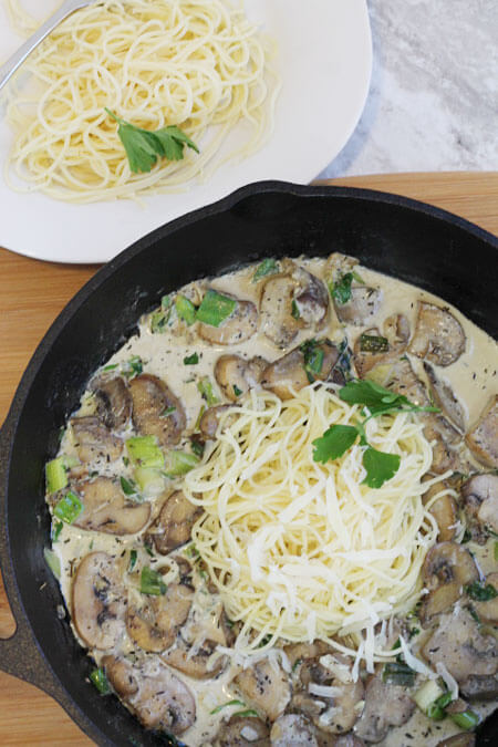 Easy Mushroom Cream Sauce