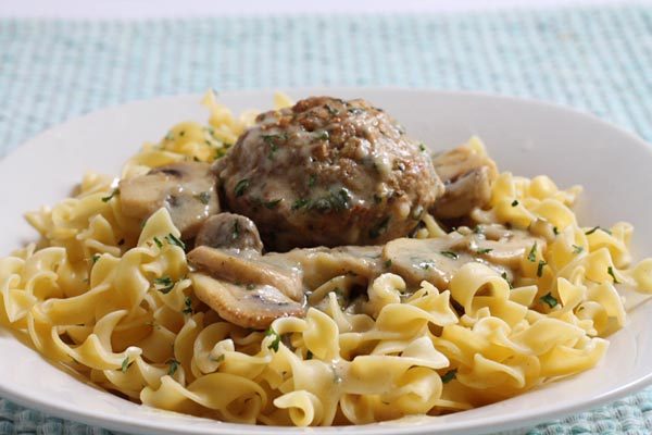 Turkey Swedish Meatball Muffins