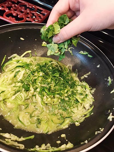 throw everything in the pan and cook