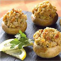 stuffed mushrooms with crabmeat