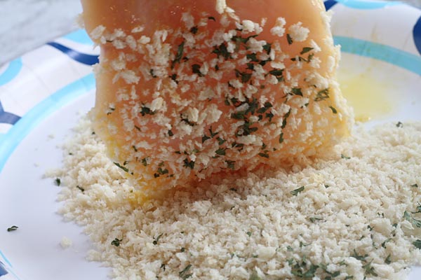Panko style crumbs for better breaded chicken