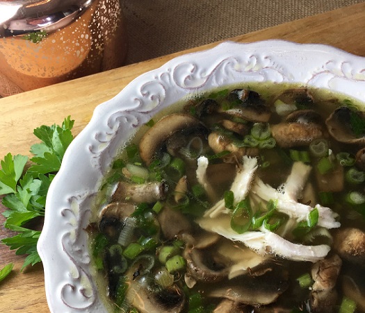 chicken marsala soup