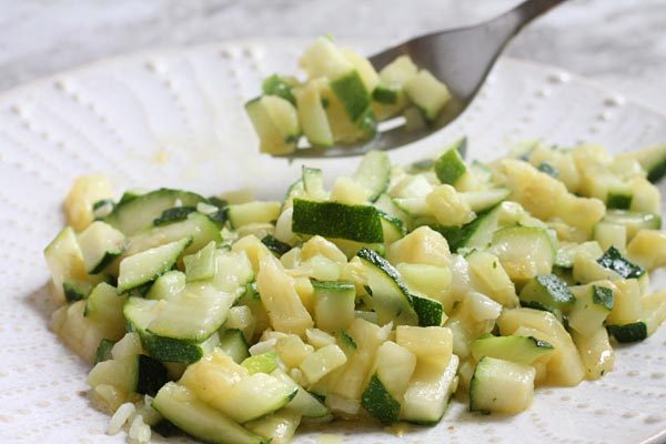 Sauteed Zucchini and Garlic 