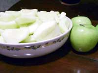 homemade applesauce step 1