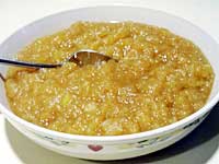 cool applesauce after cooked