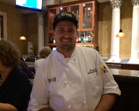 Chef Larry at Bravo Restaurant