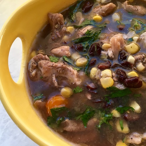 Southwestern Chicken Soup 