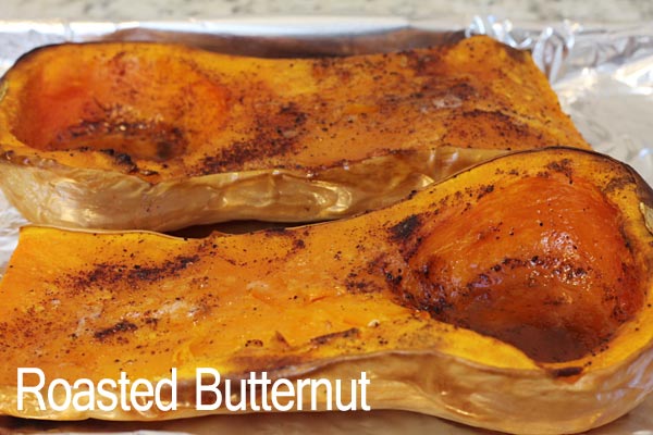 Cinnamon Butternut Squash Baked in the Oven
